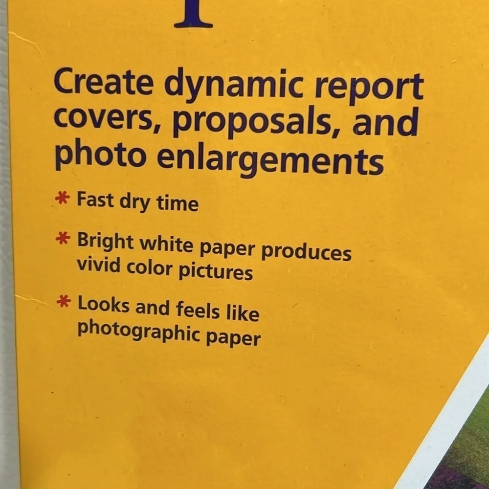 Kodak Inkjet Photo Paper‎ Vintage 8.5x11 15 sheets 117 lb paper SEALED